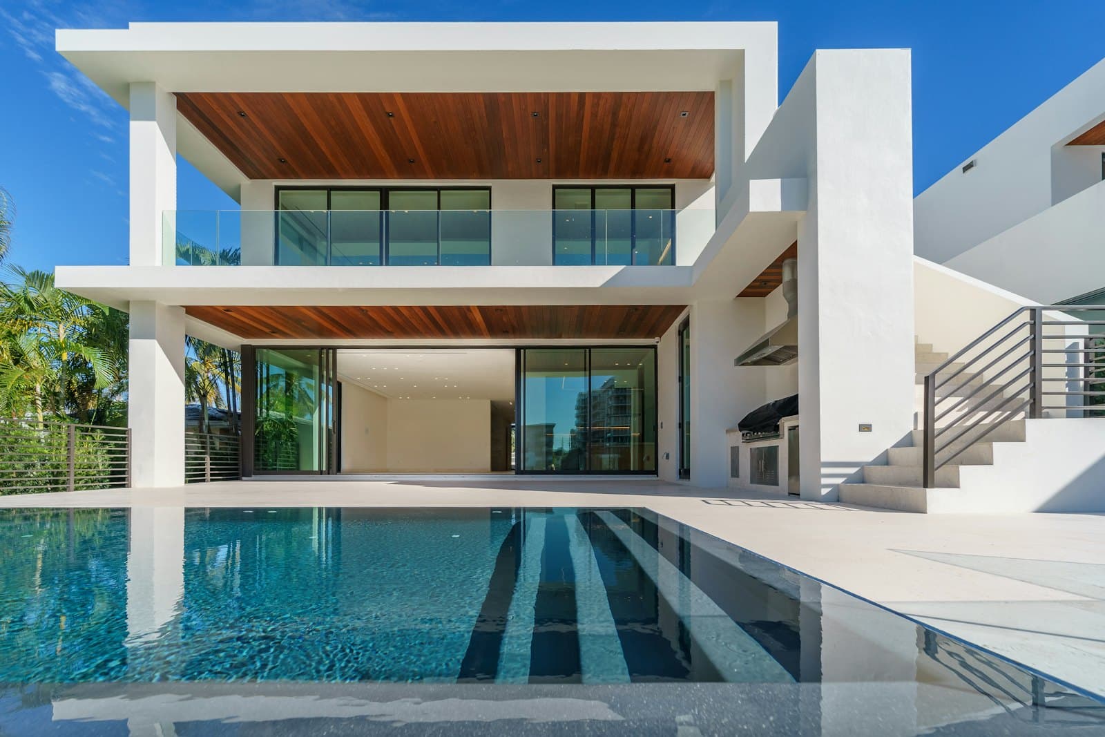 Contemporary villa with a private pool